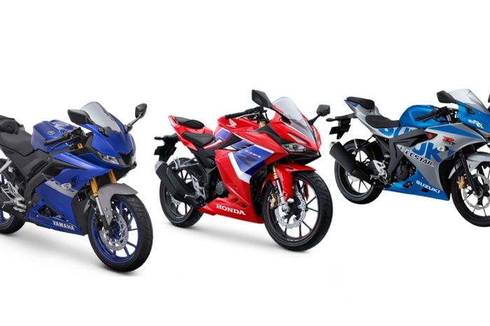 Yamaha R15, Honda All New R15 dan Suzuki GSX-R150