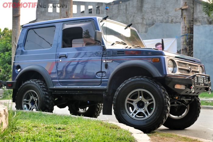 Suzuki Katana Jadi 4x4 Butuh Waktu 2 Hari Siapkan Dana Segini