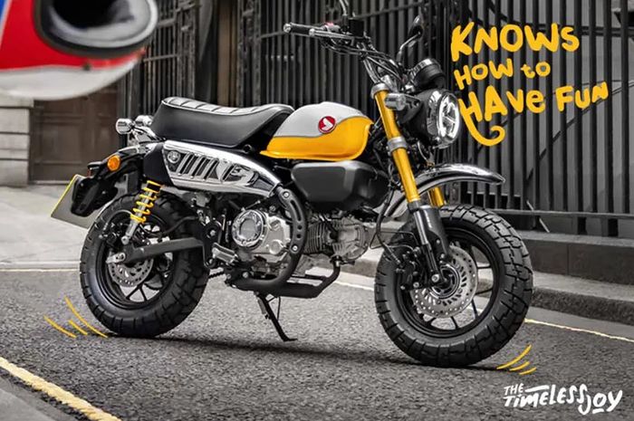 Tampilan Honda Monkey yang dijual di Tanah Air, harga setara empat CB150 Verza