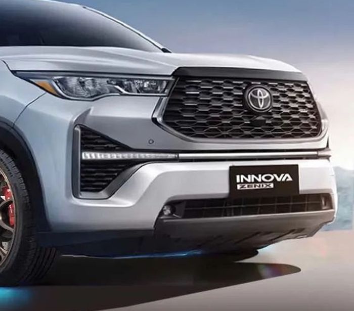 Digital modifikasi Toyota Kijang Innova Zenix dipermanis aksesori simpel