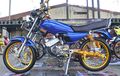 Silau! Yamaha RX King Dimodif Kinclong, Pakai Banyak Part Kekinian