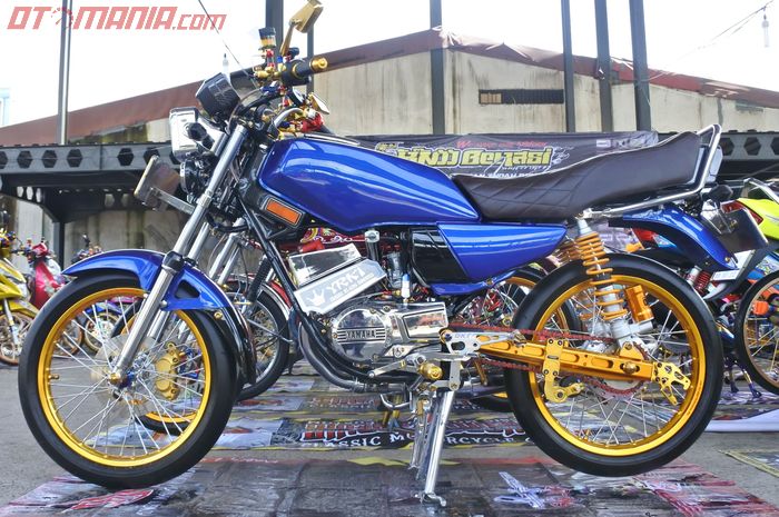 Yamaha RX King tampil ala Thailook, hilang identitas sebagai 'motor jambret'