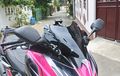 Pasang Windshield Custom Minimalis di Yamaha XMAX Cuma Rp 300 Ribuan