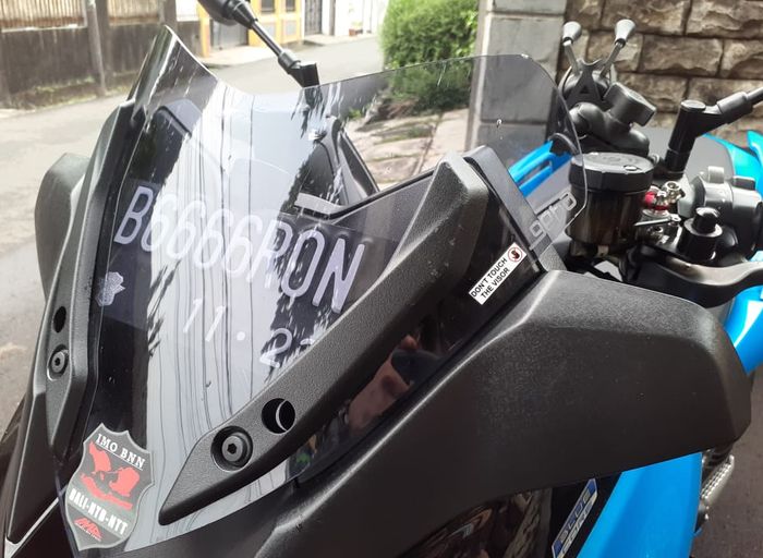 Yamaha XMAX pakai winshield lansiran Geba Bandung