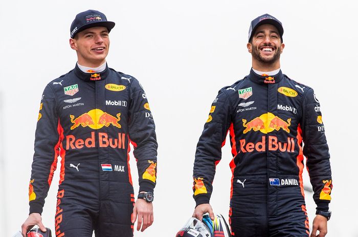 Apakah duet pembalap tim Red Bull, Max Verstappen dan Daniel Ricciardo ini bakal bikin gebrakan di F1 musim 2018?