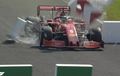 Tabrak Penghalang Sirkuit, Sebastian Vettel Tersingkir dari F1 Italia 2020 Akibat Rem Blong