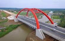 Berita Foto: Menikmati Keindahan Sekitar Jembatan Kali Kuto di Tol Trans Jawa
