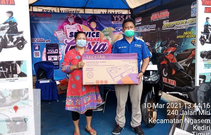 Service Ceria bisa dapat hadiah menarik dari Yamaha Madiun - Kediri