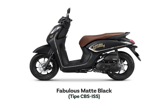 Honda New Genio Matte Black