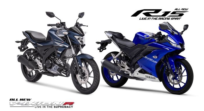 Yamaha All New V-Ixion R dan All New R-15
