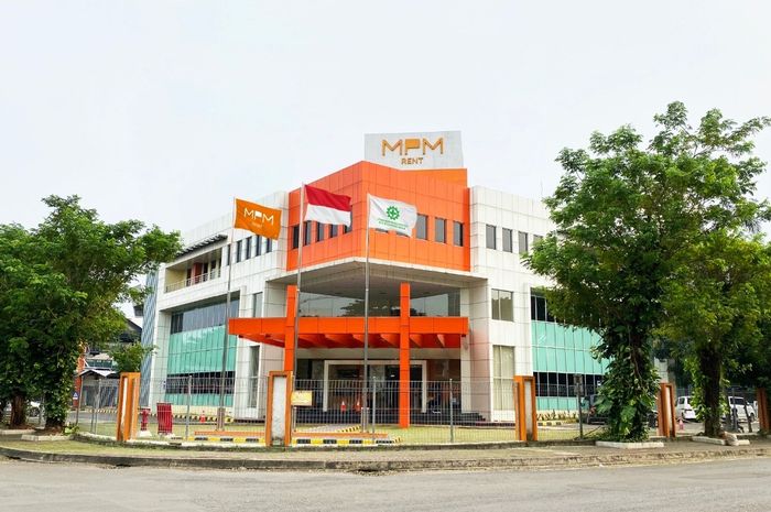 Ilustrasi gedung PT Mitra Pinasthika Mustika Rent (MPMRent) perusahaan rental mobil