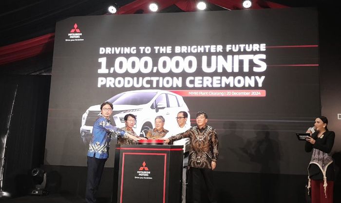 Mitsubishi Motors Corporation umumkan bahwa PT Mitsubishi Motors Krama Yudha Indonesia (MMKI) telah mencapai total produksi satu juta kendaraan di Indonesia