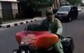 Enggak Kalah Sama Polisi, Hansip Patroli Pakai Harley, Maling Ciut Duluan