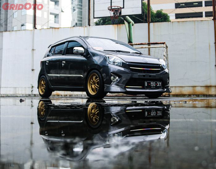 Toyota Agya tampil sporty