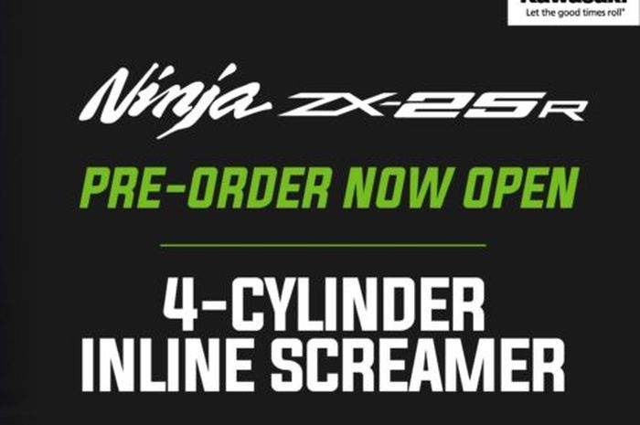 Pre-order (PO) Kawasaki Ninja ZX-25R