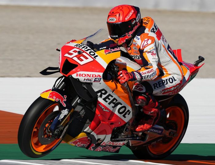 Marc Marquez dikenal identik dengan nomor balap 93 saat tampil di ajang Grand Prix