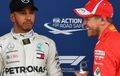 Usai Drama Inggris, Lewis Hamilton Sebut 'Taktik' Ferrari 'Menarik'
