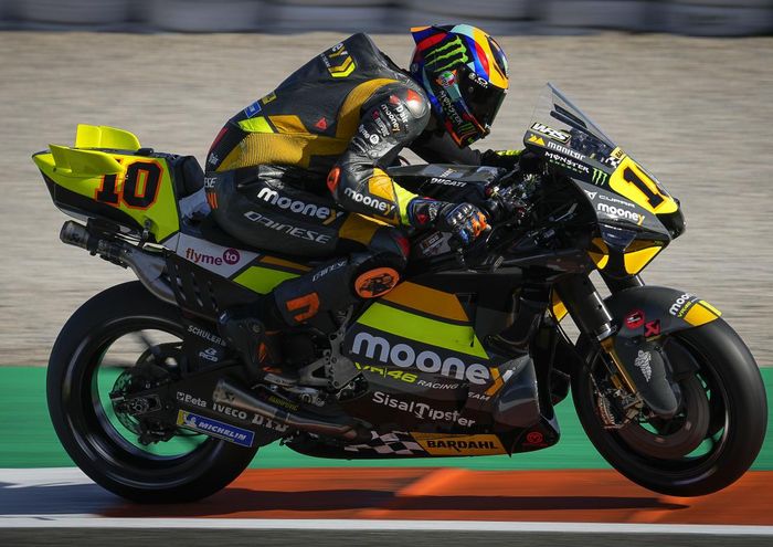 Mooney VR46 Racing Team adalah tim balap milik ikon Yamaha, Valentino Rossi