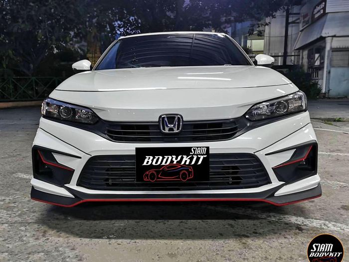 Modifikasi All New Honda Civic RS tampil agresif pakai body kit S-Sport V1