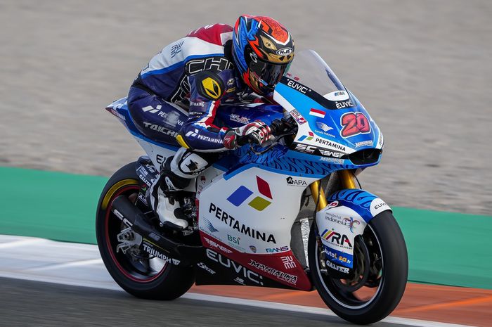 Dimas Ekky start dari posisi 29 pada Moto2 Valencia 2021