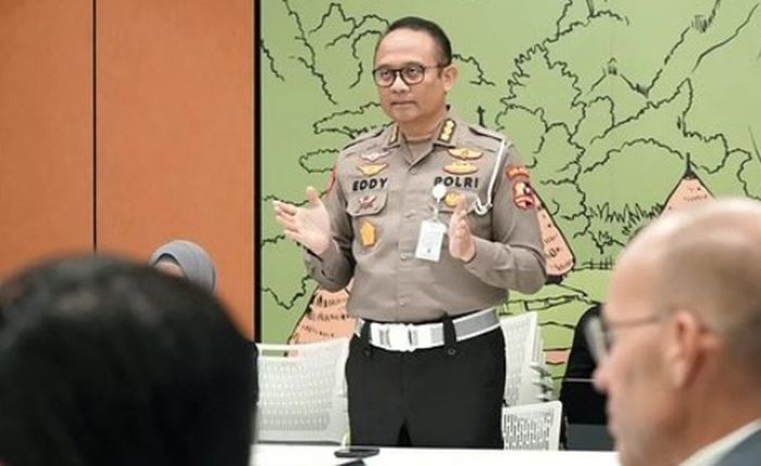 Korlantas Polri kerja sama dengan google dalam rangka persiapan lebaran