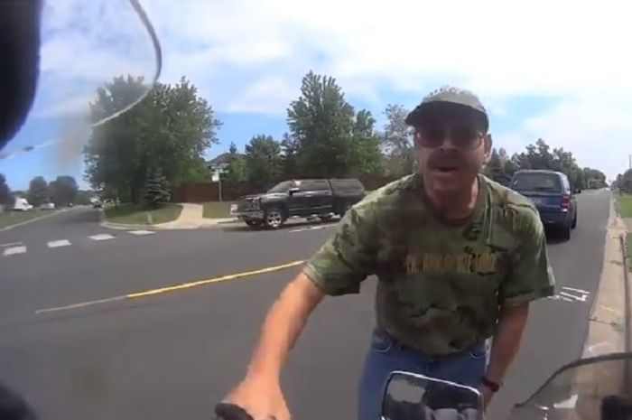 Ilustrasi saat terjadi insiden di jalan