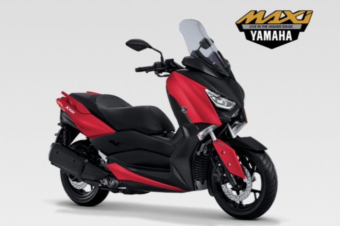 Warna baru Yamaha XMAX, Matte Red