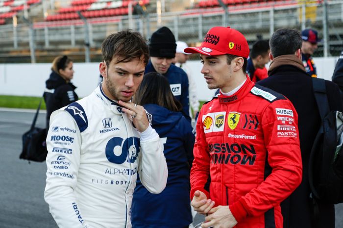 Karena virus Corona, kemungkinan Pierre Gasly dan Charles Leclerc tidak sepenuhnya didukung personel tim mereka di awal musim F1 2020