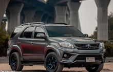 Toyota Fortuner Lawas Gaya Sporty Makin Jumawa Ditopang Kaki Berisi