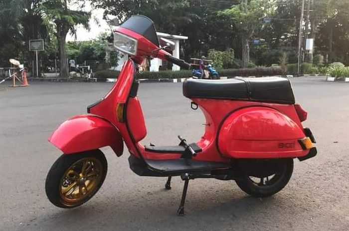 Vespa Excel Tambah Bikin Ngiler Ditopang Kaki-kaki Vespa Modern - GridOto.com