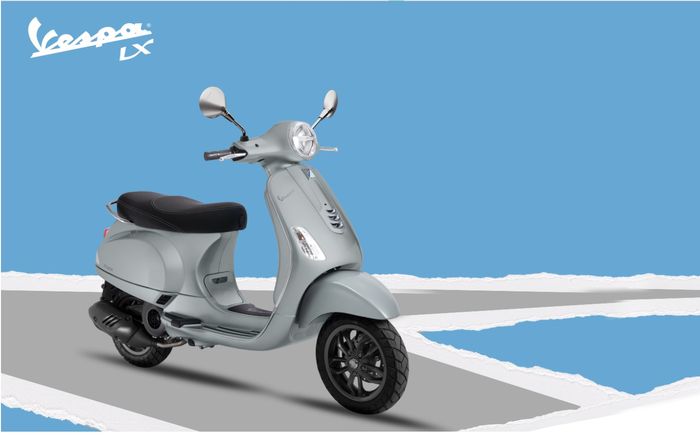 Vespa LX adalah tipe termurah Vesmet