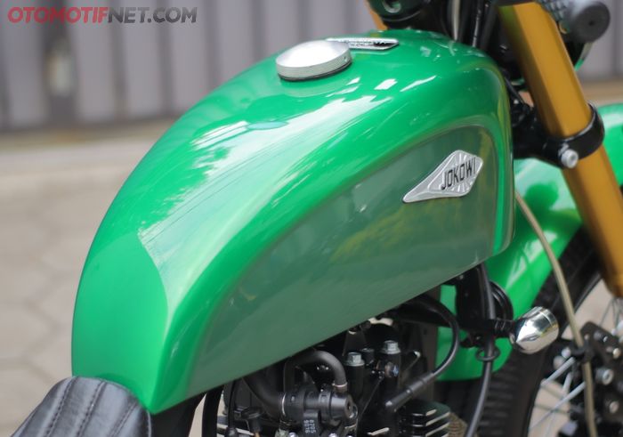 Tangki custom dengan kapasitas lebih kecil