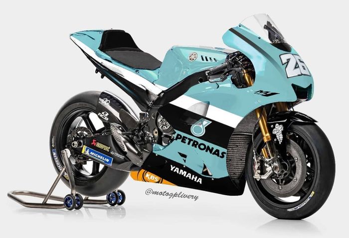 Livery Petronas Yamaha Dani Pedrosa buatan netizen