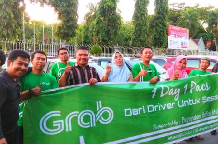 Ilustrasi driver Grab