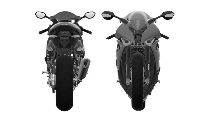 Desain tampang BMW S1000RR baru