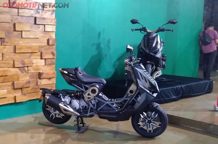 Italjet Dragster 200 ternyata dirakit di Tangerang