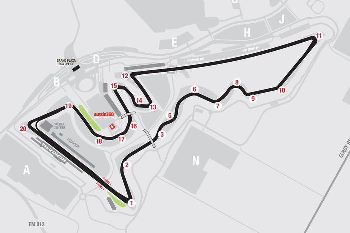 Circuit of the Americas, Austin, Texas