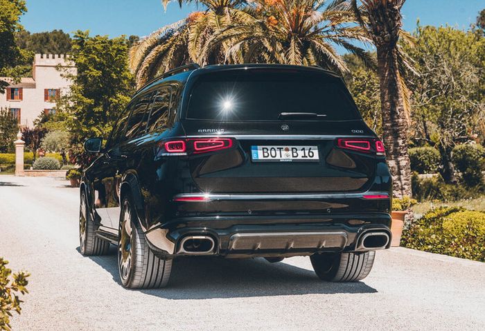 Modifikasi Mercedes-Maybach GLS dipasok body kit berbahan serat karbon