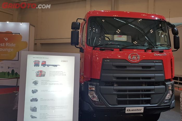 Ilustrasi UD Trucks Quester