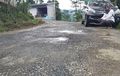 Batal Nikmati Aspal Baru Nan Mulus, Jalan Desa di Kabupaten Pekalongan Rusak saat Umur Baru Seminggu