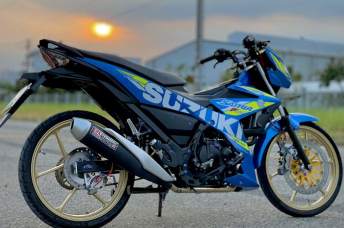 Modifikasi Suzuki Satria F150 tampil istimewa