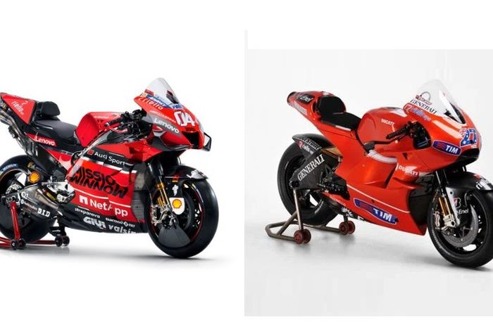 Motor MotoGP tahun 2020 vs 2010