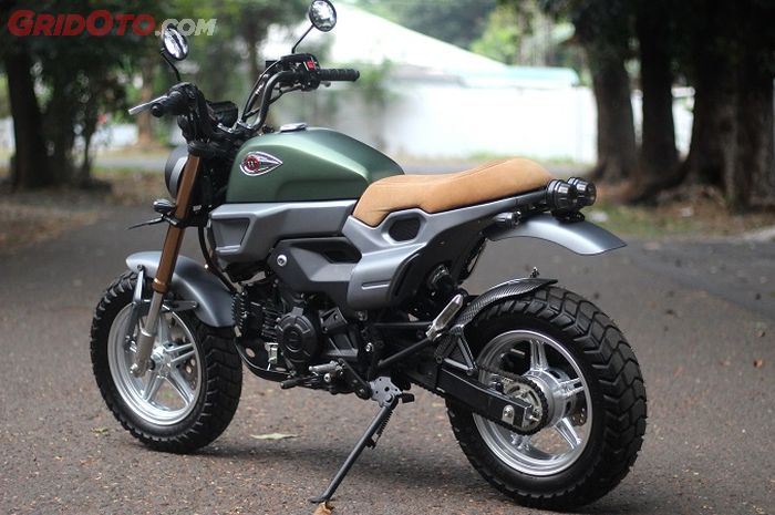Honda Grom 50 Scrambler