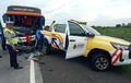 Kronologi Bus PO Bagong Tubruk Mobil Patroli yang Sedang Bantu Pengguna Jalan