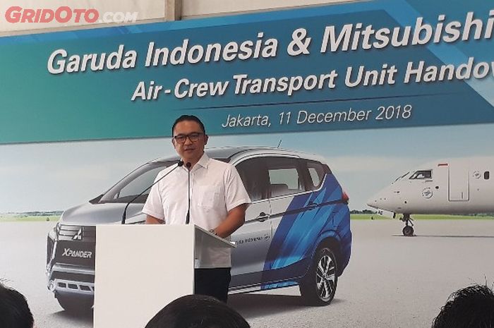 Garuda Indonesia anggap Xpander kendaraan yang nyaman dan aman