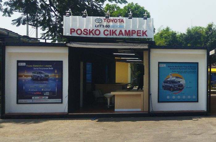 Posko Siaga Toyota untuk mudik Lebaran 2022