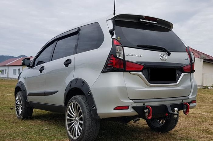 Avanza Kekar, Disuntik Karet Lift 5 Cm, Cocok Jadi Adiknya 