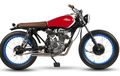 Bodi Semok Honda CG125 Makin Keren Pakai Tangki Yamaha Lawas