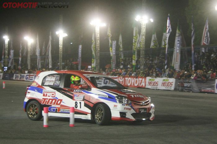 Kejurnas Auto Gymkhana putaran 5 di sirkuit Mandala Krida Yogyakarta mengukukhan TTI jadi Juara Nasional