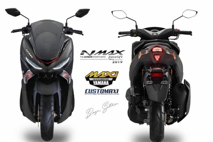 Rendering Yamaha NMAX 2019